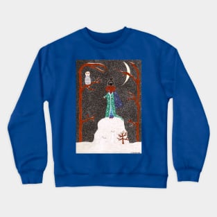 Snow Dachshund Crewneck Sweatshirt